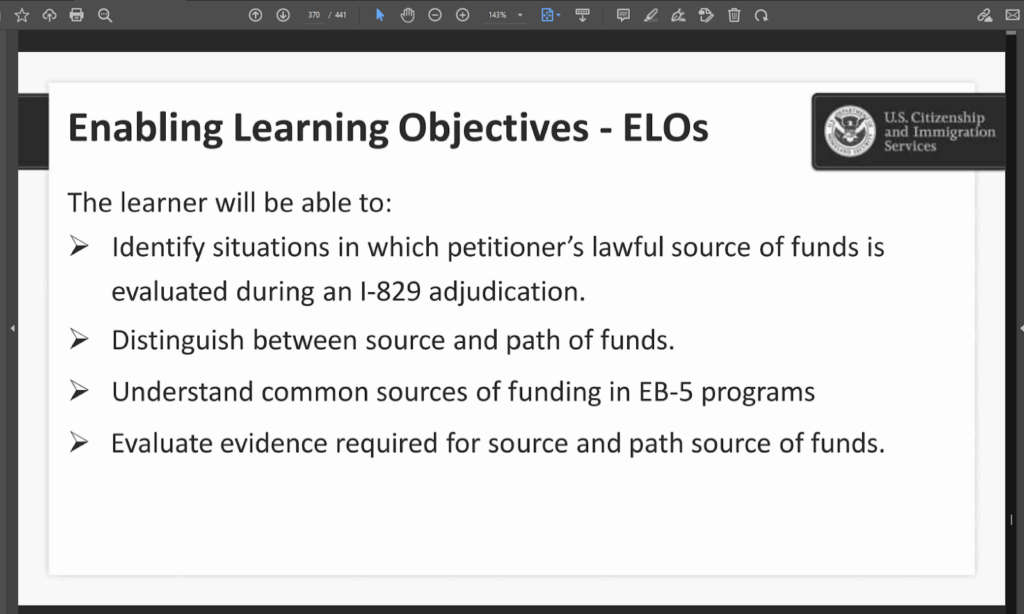 Enabling Learning Objectives - ELOs