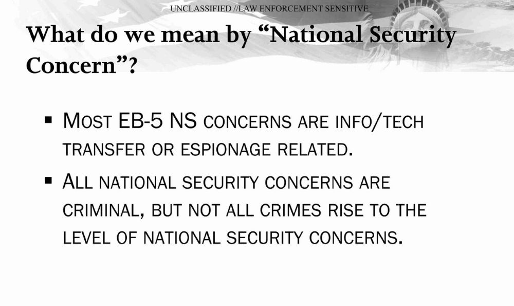 AIIA FOIA Series: Hidden USCIS Adjudication Standards – National Security Checks