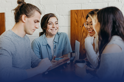 Members collaborating